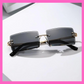 Black Rimless Sunglasses