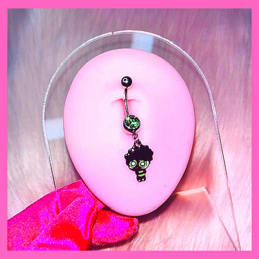 Buttercup PowerPuff Girl Belly Ring