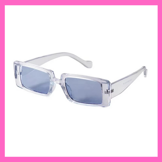 Blue Retro Sunglasses