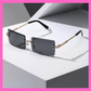 Black Rimless Sunglasses