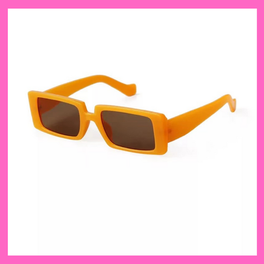 Orange Retro Sunglasses