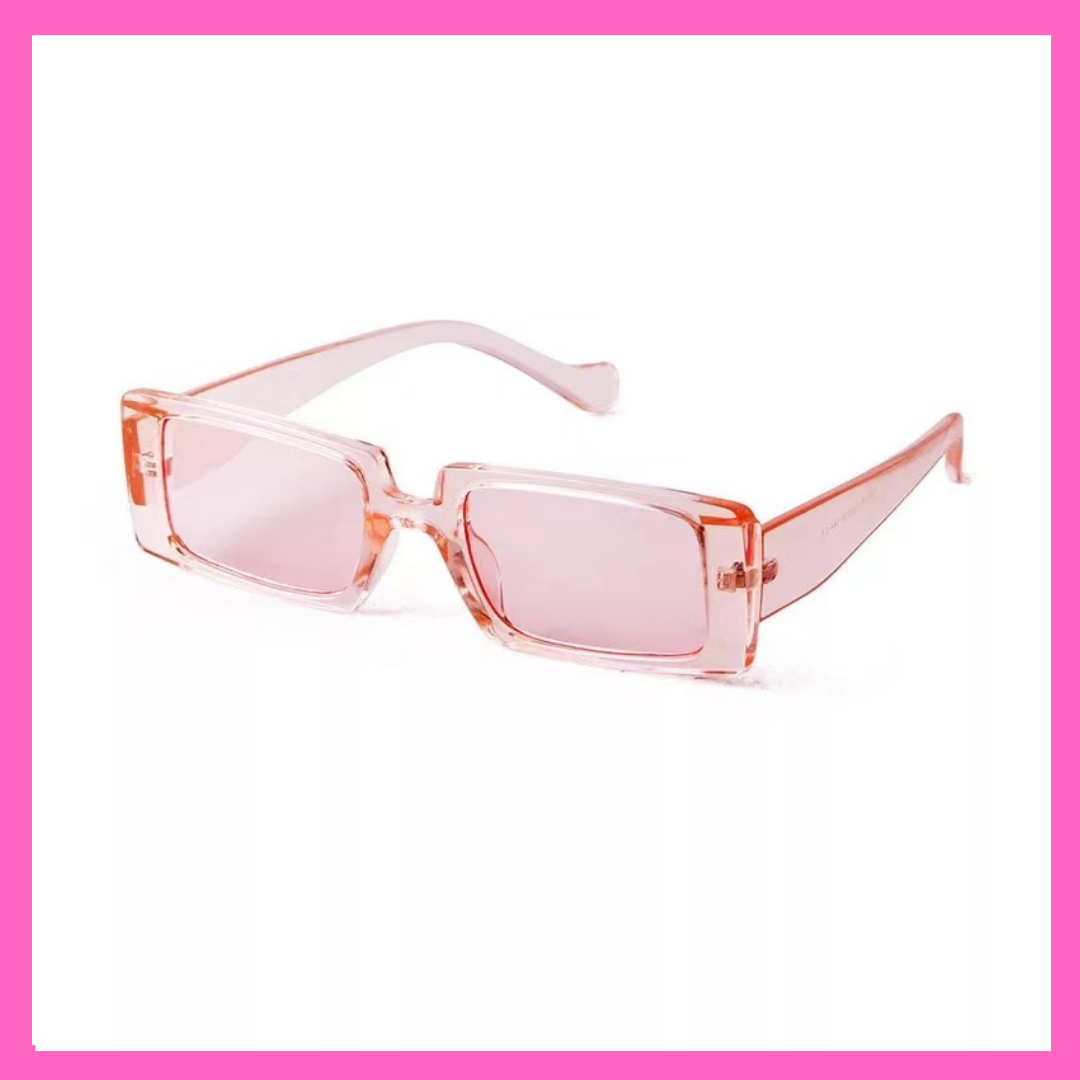 Pink Retro Sunglasses